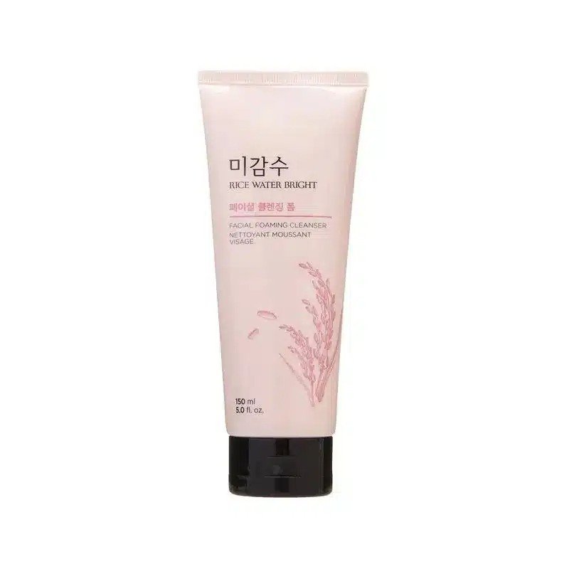 imgi 13 the face shop rice water bright cleansing foam 150ml imgi 13 the face shop rice water bright cleansing foam 150ml